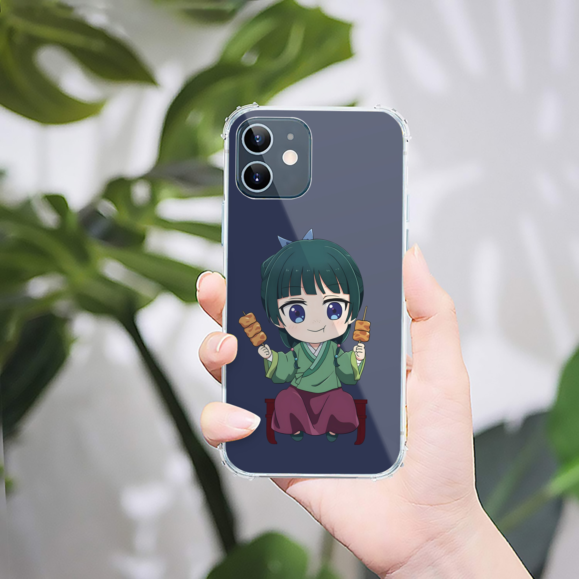 （画像用） 薬屋のひとりごと The Apothecary Diaries 【iPhone 12シリーズ対応】透明スマホケース（クリアソフトケース）